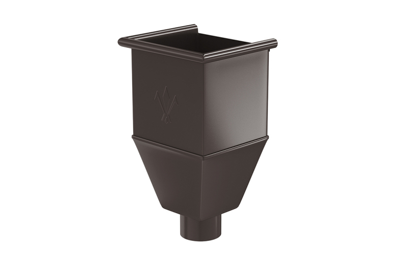 фото Aquasystem воронка водосборная удлиненная 125/90 мм Rooftop Drain PU