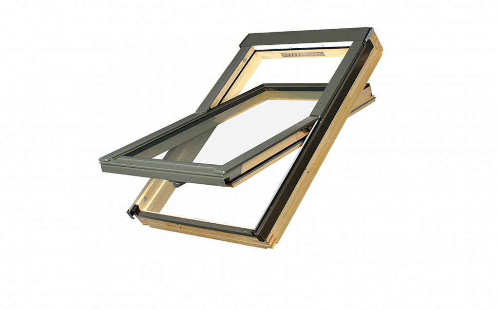фото Fakro мансардное окно FTP-V U4 Solar 78x160
