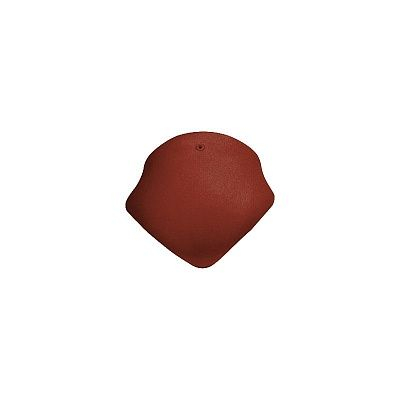 фото Koramic Бобровый хвост (Langenzenn) вальмовая черепица 4 стороны №3 clinker red ангоб