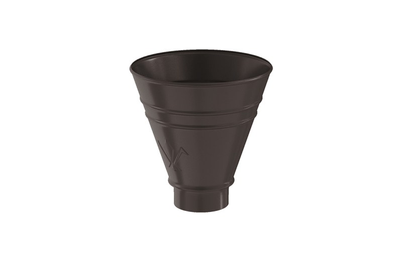 фото Aquasystem воронка водосборная круглая 125/90мм Rooftop Drain PU