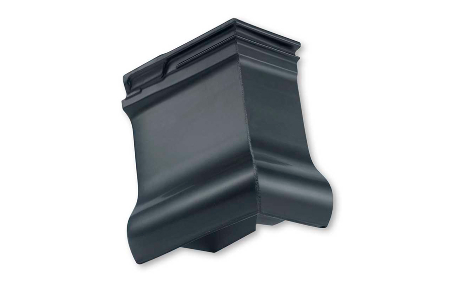 фото Laumans TIEFA XL TOP двойная боковая левая для односкатной крыши №50 schwarz