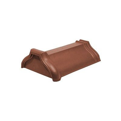 фото Koramic UNIVERSO 14 начальная хребтовая черепица №2 copper brown ангоб