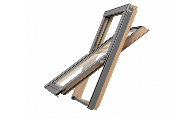 фото Rooflite+ мансардное окно с вентклапаном DVY B900  78*98