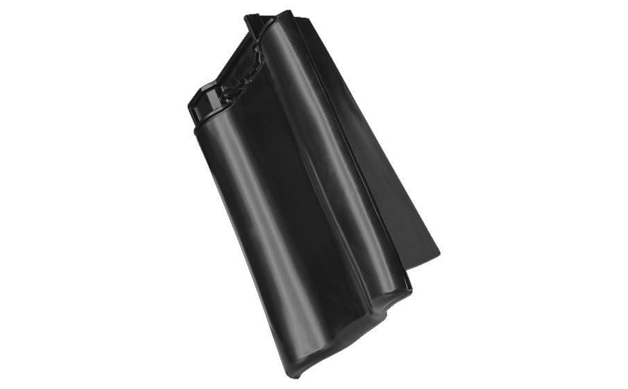 фото Koramic Alegra 9 боковая черепица правая anthracite еngobe