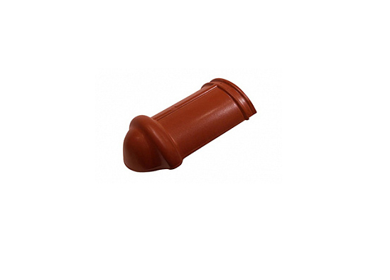 фото Koramic Alegra 10 начальная хребтовая черепица wine red ангоб
