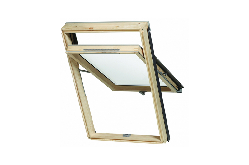 фото Rooflite+ мансардное окно двухкамерное MOE B1000 78*118