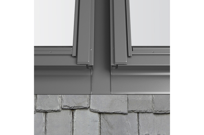 фото Rooflite+ комби-оклад для плоской кровли 100мм SCX 46EE 114*118