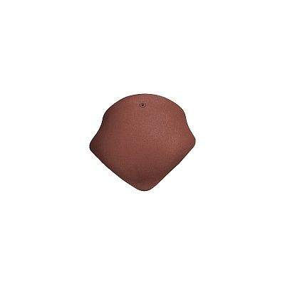 фото Koramic Бобровый хвост (Langenzenn) вальмовая черепица 3 стороны №3 copper brown ангоб