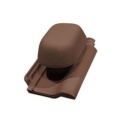фото Koramic UNIVERSO 14 проходной комплект для печной трубы 110 мм dark-brown ангоб
