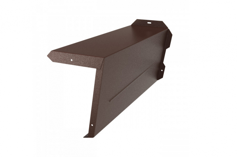 фото AquaSystem сегментная планка правая 350*125*185мм Pural BT