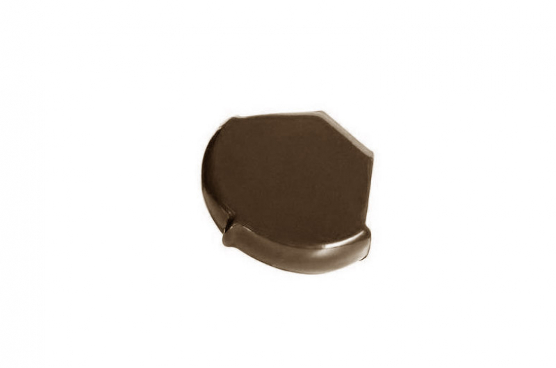 фото Koramic UNIVERSO 14 заглушка конька  с годом №2 copper brown ангоб