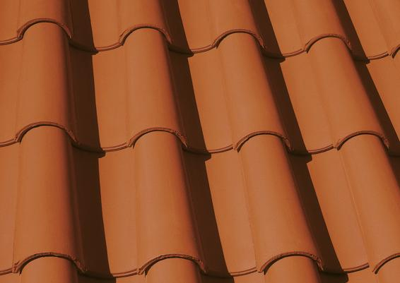 фото Erlus Монако цельная черепица натуральный