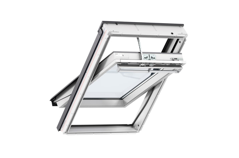 фото Velux мансардное окно двухкамерное GGU 006821 78х98