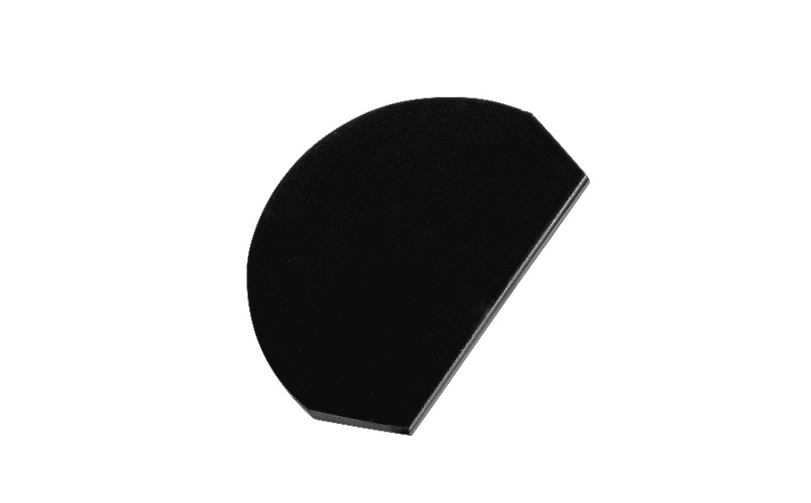 фото Koramic Alegra 9 коньковая заглушка начальная anthracite еngobe