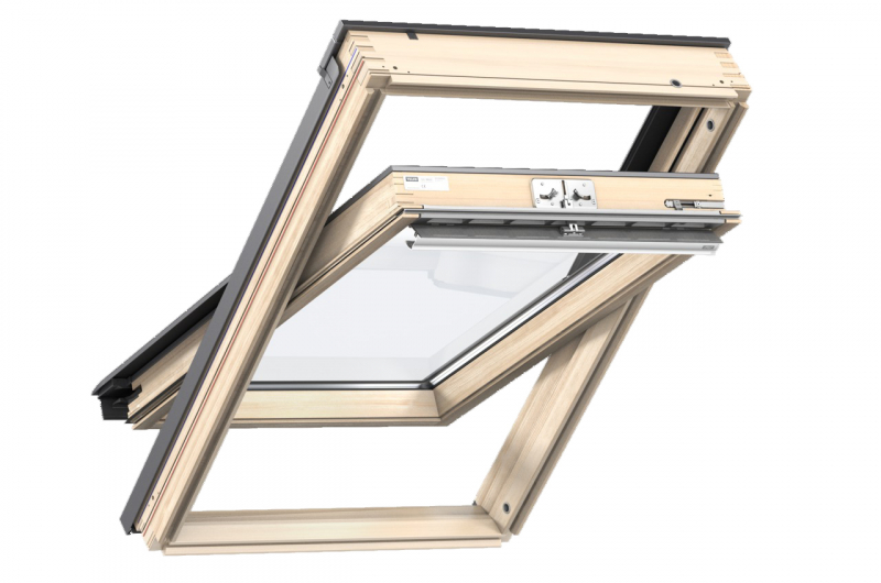 фото Velux мансардное окно GZL 1051 94х140