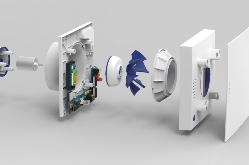 фото Vilpe Vent Waves VOC RH канальный вентилятор