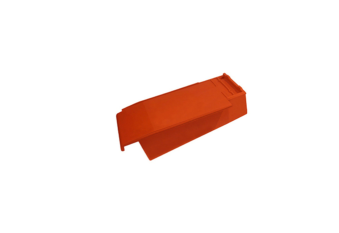 фото Koramic ACTUA 10 боковая подконьковая черепица левая эдель ангоб clinker red