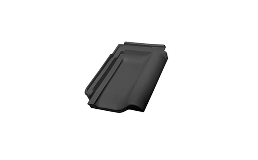 фото Koramic Alegra 8 подконьковая черепица deep black ангоб