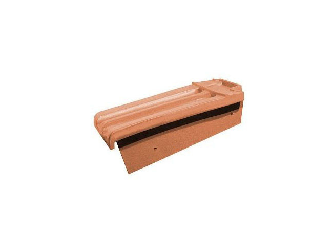 фото Koramic MONDO 12 боковая черепица правая natural red
