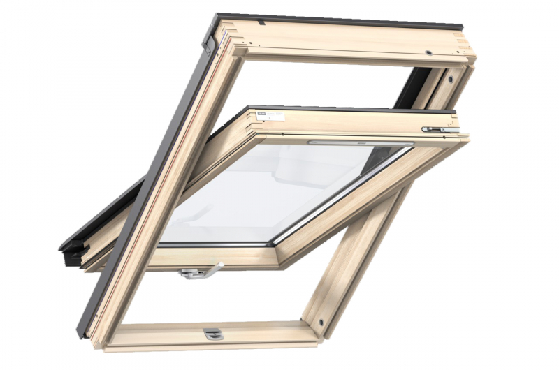 фото Velux мансардное окно нижняя ручка GZL 1051B 78х140