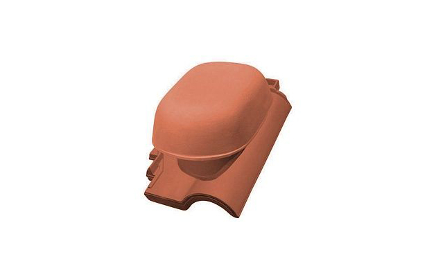 фото Koramic KARTHAGO 14 проходной комплект для печной трубы 125 мм natural red