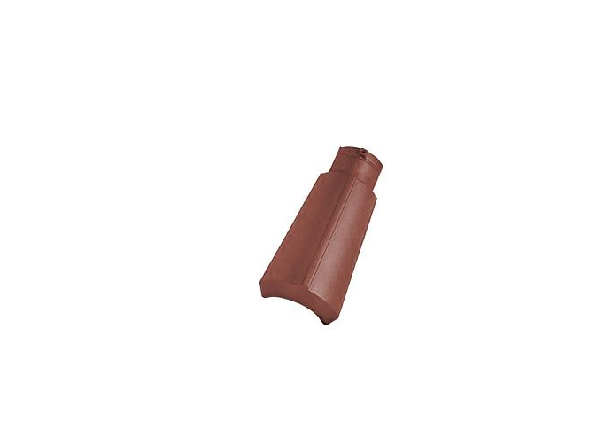 фото Koramic Бобровый хвост (Langenzenn) коньковая/хребтовая черепица №5 copper brown ангоб