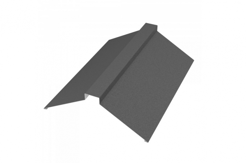 фото AquaSystem конёк плоский 116х30х116 мм PE Rooftop Шёлк