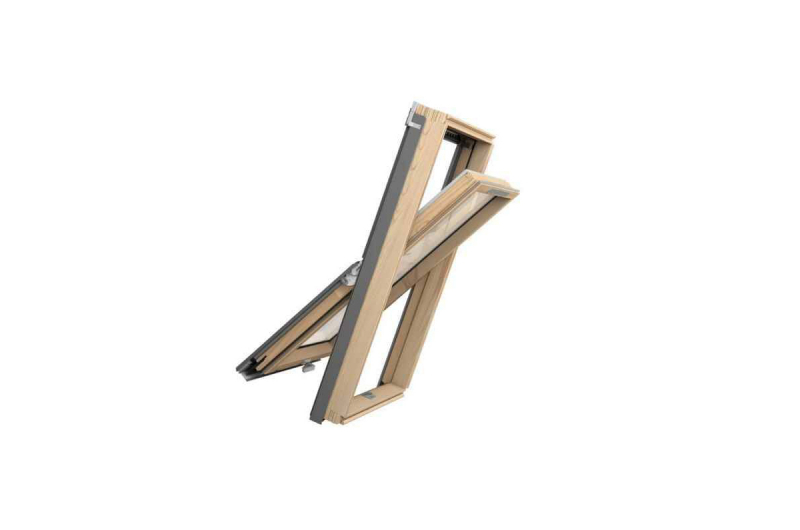 фото Rooflite+ мансардное окно с вентклапаном AVY B900 55*98