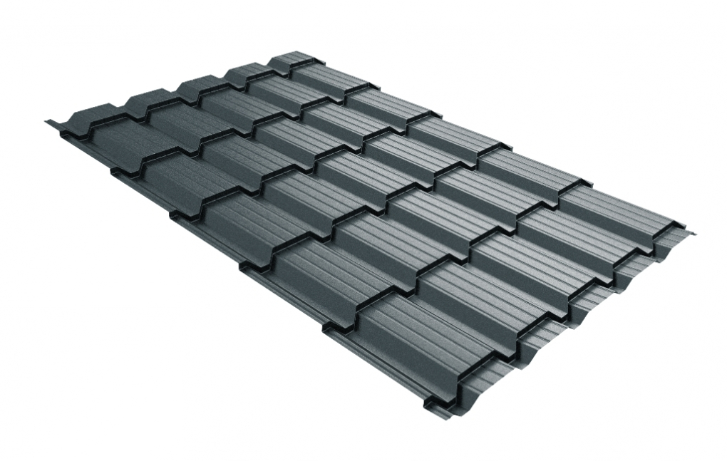 фото Grand Line металлочерепица Quadro Profi Drap 0,45