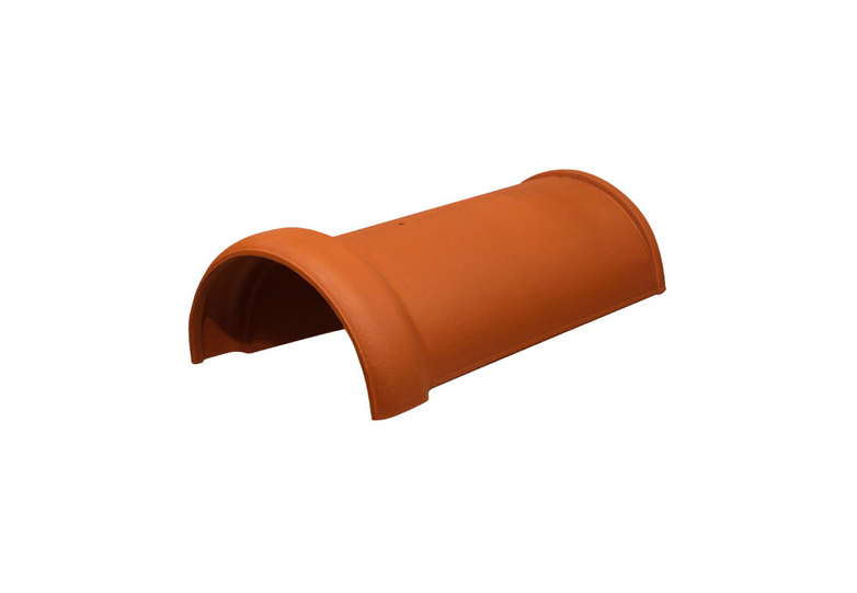фото Koramic Alegra 8 коньковая/хребтовая черепица №15 copper brown ангоб