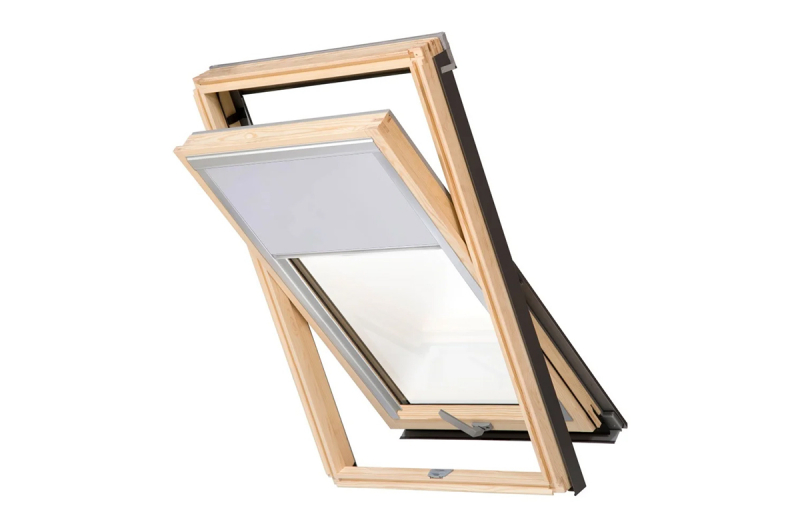 фото Velux/Dakea блэкаут шторы на направляющих DUA 134*140