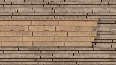 Ю-Пласт Фасадные панели Стоун Хаус S-Lock Ригельный Кирпич фото